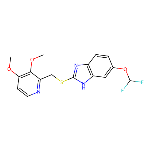 泮托拉唑硫醚 structure