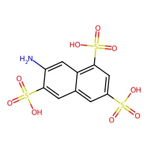 7-氨基-1,3,6-萘三磺酸 structure