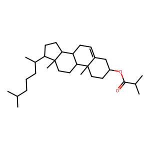 胆固醇异丁酸酯 structure