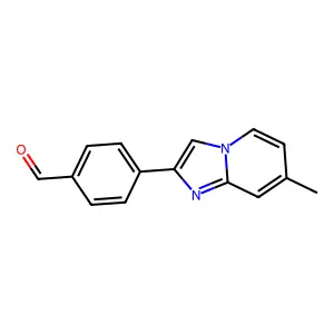 4-(7-Methylimidazo[1,2-a]pyridin-2-yl)benzaldehyde structure