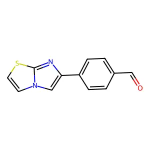 4-咪唑并[2,1-b]噻唑-6-基苯甲醛 structure