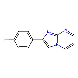 2-(4-Iodophenyl)imidazo[1,2-a]pyrimidine structure