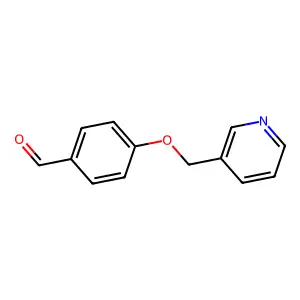 4-(Pyridin-3-ylmethoxy)benzaldehyde structure
