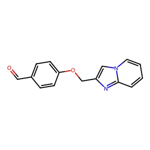 4-(咪唑并[1,2-a]吡啶-2-基甲氧基)苯甲醛 structure