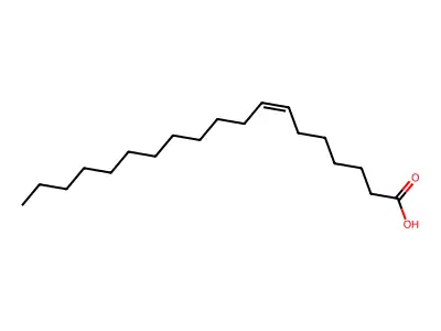 (E)-nonadec-7-enoic acid structure