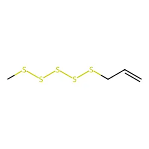 甲基-2-丙烯基五硫醚 structure