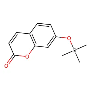 7-Trimethylsilyloxychromen-2-one structure
