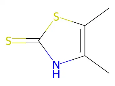 4,5-Dimethylthiazole-2(3H)-thione structure
