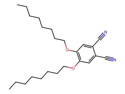 4,5-Dioctyloxy-1,2-benzenedicarbonitrile structure