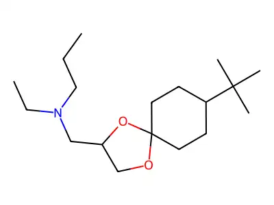 螺环菌胺 structure
