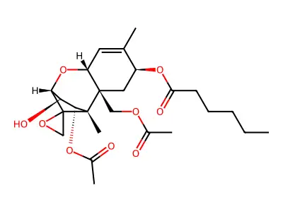 8-Hexanoylneosolaniol structure