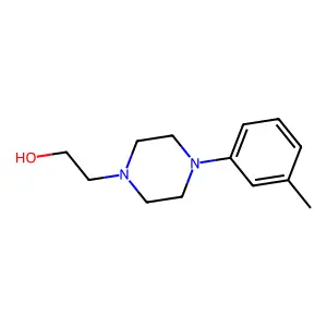 2-[4-(3-Methylphenyl)piperazin-1-yl]ethanol structure