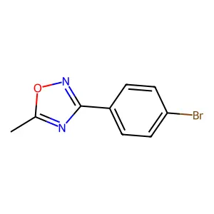 3-(4-Bromophenyl)-5-methyl-1,2,4-oxadiazole structure