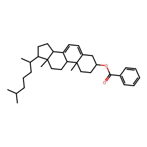 7-脱氢胆固醇苯甲酸酯 structure