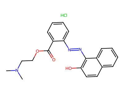 Basazol 橙 8512 structure