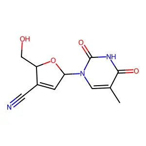 3'-CN-D4T structure