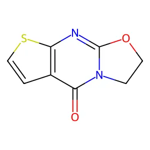 Rauwolscine 4-aminophenylcarboxamide structure