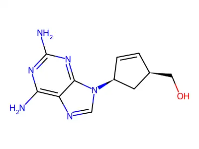 6-Aminocarbovir structure