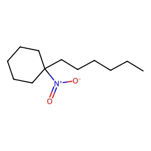 1-Hexyl-1-nitrocyclohexane structure