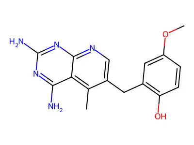 2'-Demethylpiritrexim structure