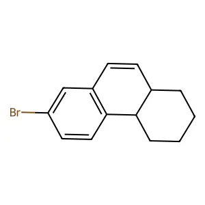 7-Bromo-trans-1,2,3,4,4a,10a-hexahydrophenanthrene structure