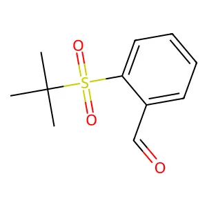 2-(叔丁基磺酰基)苯甲醛 structure