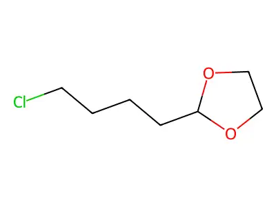 2-(4-Chlorobutyl)-1,3-dioxolane structure