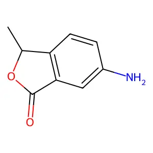 1(3H)-Isobenzofuranone, 6-amino-3-methyl- structure