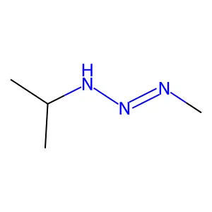 1-Methyl-3-isopropyltriazene structure