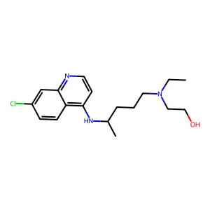 羟氯喹 structure