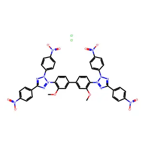 四硝基蓝四唑氯化物 structure