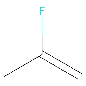2-Fluoropropene structure