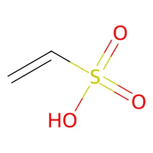 乙烯磺酸 structure