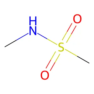 N-Methylmethanesulfonamide structure