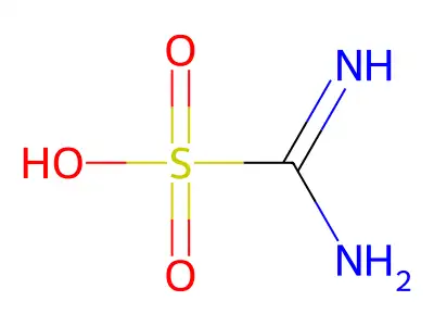 Aminoiminomethane-sulphonic acid structure