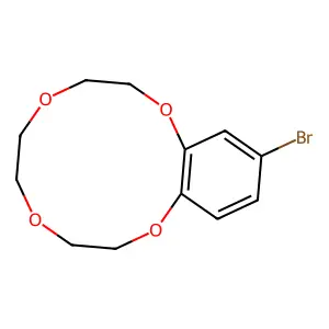 1,4,7,10-Benzotetraoxacyclododecin, 12-bromo-2,3,5,6,8,9-hexahydro- structure
