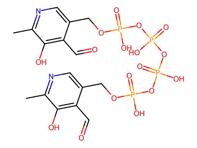 Bispyridoxal tetraphosphate structure