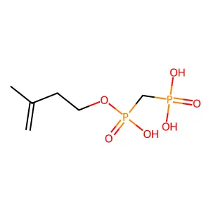 1-(Benzothiazol-2-yl-amino)methane-1,1-diphosphonic acid structure