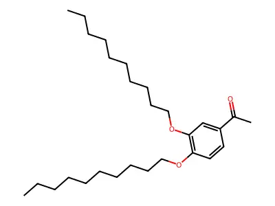 3',4'-(Didecyloxy)acetophenone structure