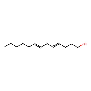 4,7-Tridecadien-1-ol, (4Z,7Z)- structure