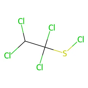 1,1,2,2-四氯乙基次磺酰氯 structure