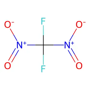Difluorodinitromethane structure