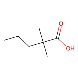 2,2-二甲基戊酸 structure