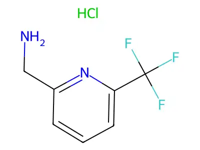 [6-(Trifluoromethyl)pyridin-2-yl]methanamine structure
