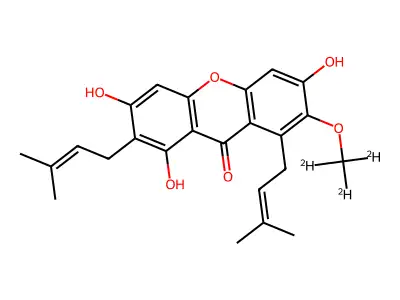 倒捻子素 structure
