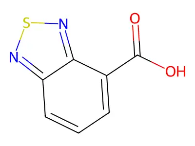 2,1,3-Benzothiadiazole-4-carboxylic acid structure