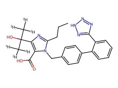 奥美沙坦 structure