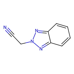 2-(2H-苯并[d][1,2,3]三唑-2-基)乙腈 structure