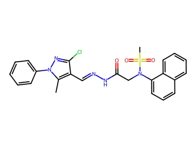 CAS 1185236-05-8 - C24H22ClN5O3S structure