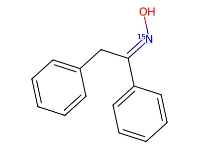 Deoxybenzoin oxime structure